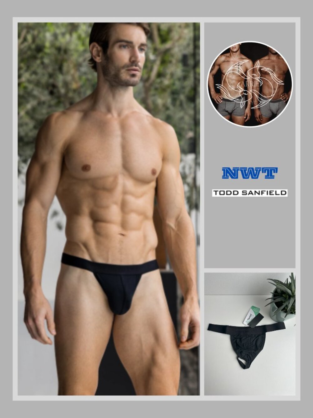 Todd Sanfield - Essential Thong - Black (M)